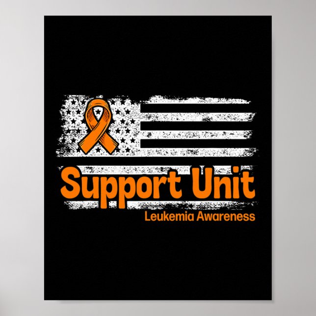 Affiche Unité de soutien Indicateur Cancer du sang Sensibi (Devant)