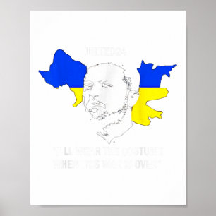 Affiche United24 Ukraine Portera Le Costume Quand La Guerr
