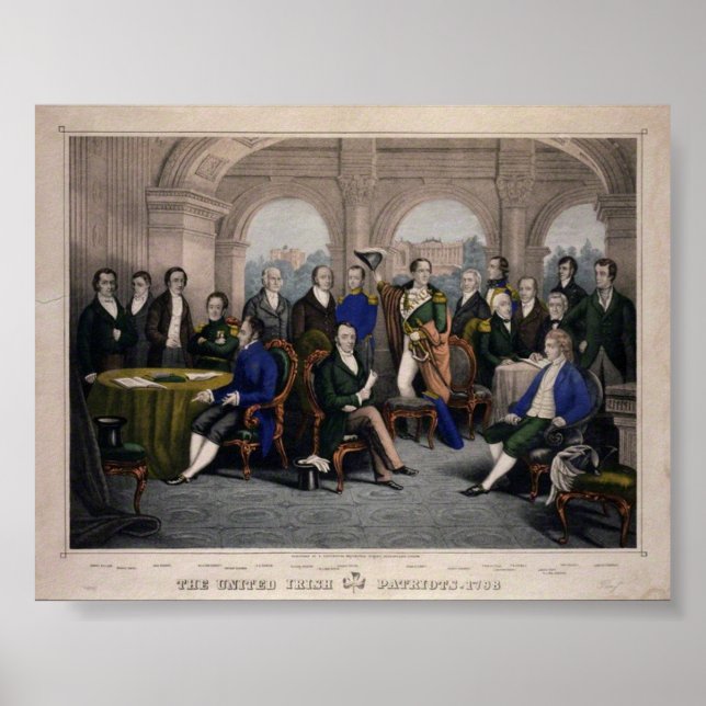 Affiche United Irishmen Leadership (Devant)