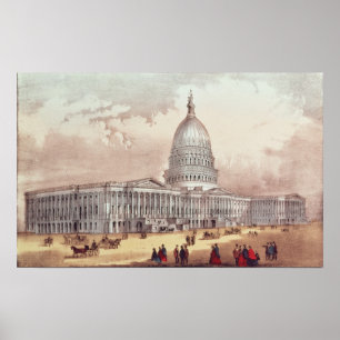 Affiche United States Capitol, Washington D.C.