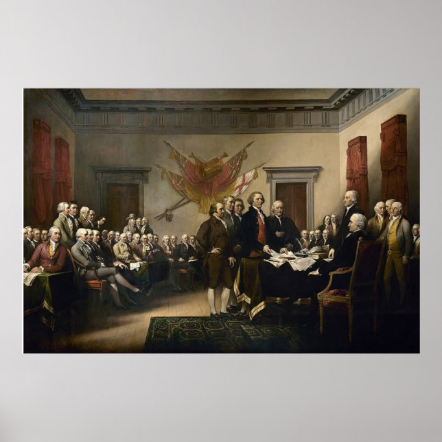 Affiche United States Declaration of Independence / (Devant)
