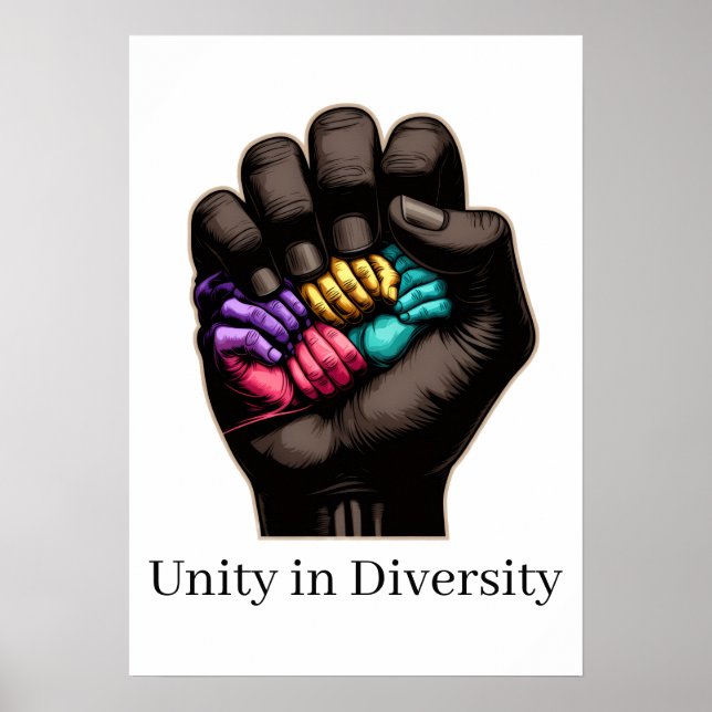 Affiche Unity in Diversity (Devant)