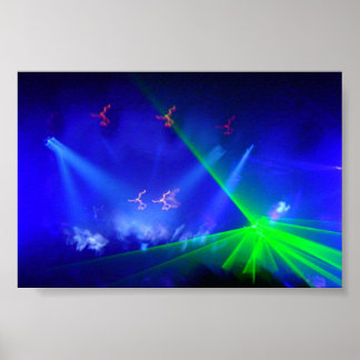 Affiche Unity Laser Light