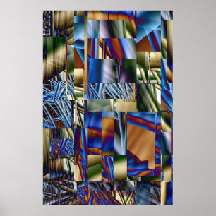 Affiche Univers bi-dimensionnel II