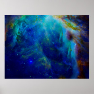 Affiche Univers cosmique de l'espace de galaxie de