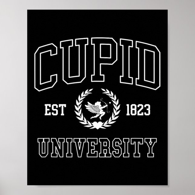 Affiche Université Cupid College Saint-Valentin Tendance H (Devant)