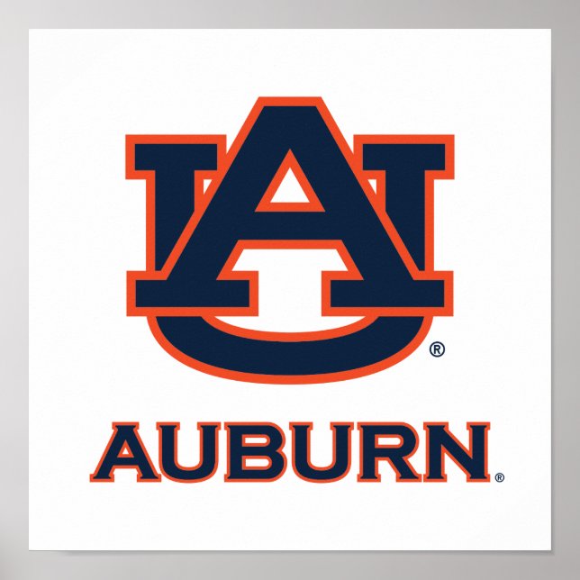 Affiche Université d'Auburn | AU Auburn (Devant)