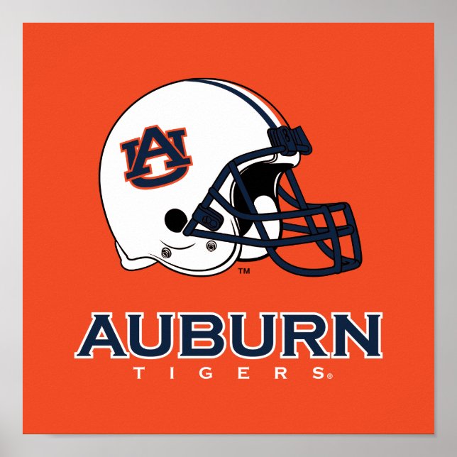 Affiche Université d'Auburn | Auburn Football (Devant)
