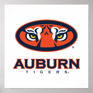 Affiche Université d'Auburn Auburn Tigers