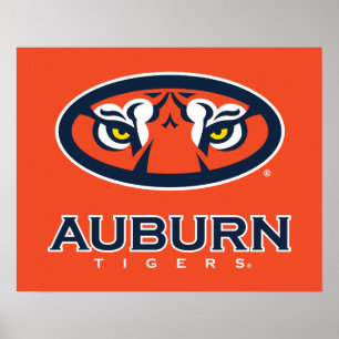 Affiche Université d'Auburn Auburn Tigers