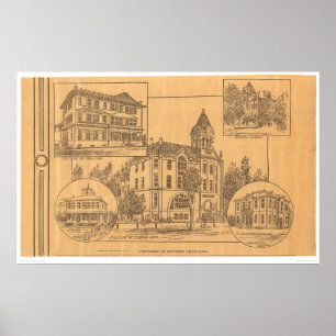 Affiche Université de Californie du Sud (1805C)