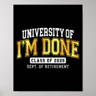 Affiche Université de J'en Ai Terminé Cl 2026 Enseignant R