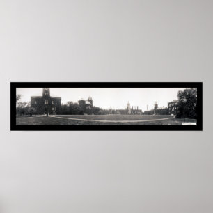 Affiche Université de la photo 1910 du Missouri