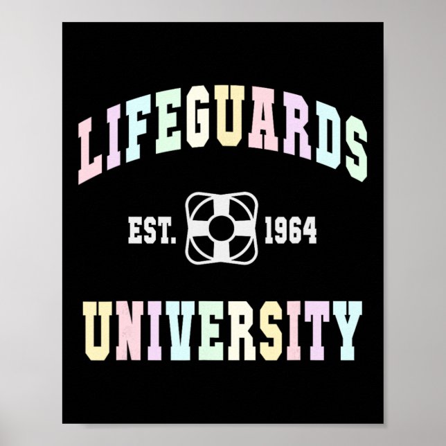 Affiche Université de maîtres-nageurs drôles Vacances fami (Devant)