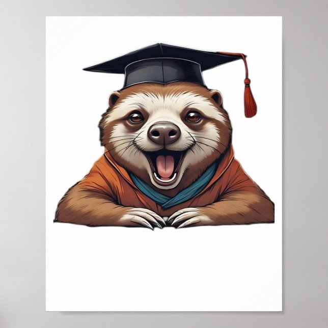 Affiche Université de Procrastination - Classe de membre o (Devant)