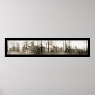 Affiche Université de Wabash EN photo 1909