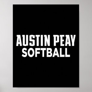 Affiche Université d'État Austin Peay Softll Gouverneurs A