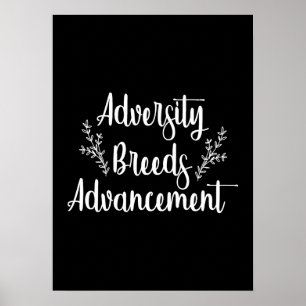 Affiche Université - Gym Hustle succès Motivation