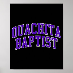 Affiche Université Ouachita Baptist Athlétisme Arche Vinta