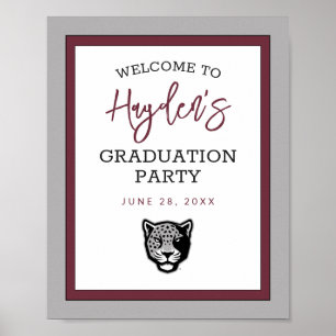 Affiche Université Texas A&M de San Antonio Jaguars