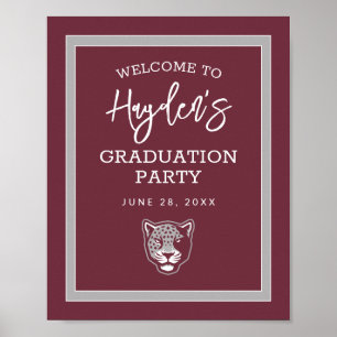 Affiche Université Texas A&M de San Antonio Jaguars