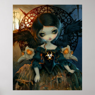 Affiche Unseelie Court : Pestilence ART IMPRIMER Fée gothi