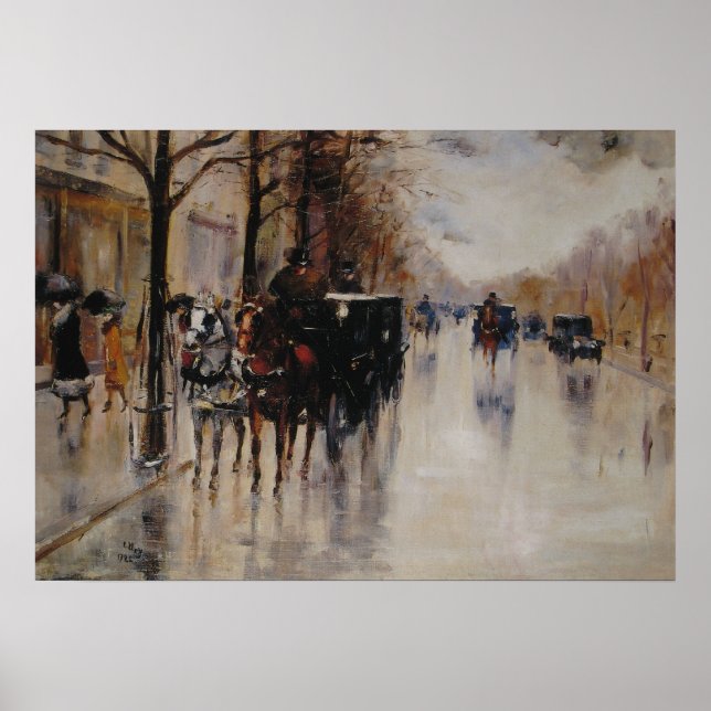 Affiche Unter den Linden (Devant)