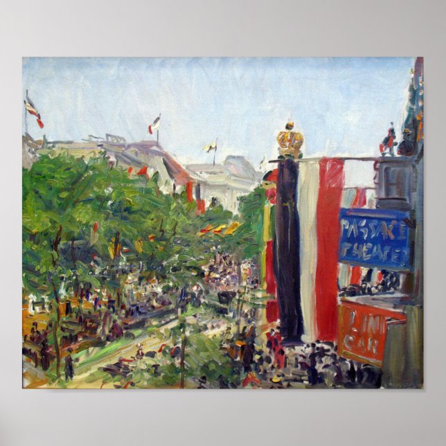 Affiche Unter den Linden (Devant)