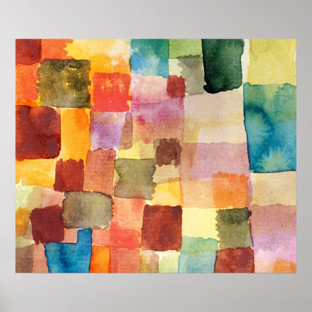 Affiche Untitled (1914) by Paul Klee (Devant)