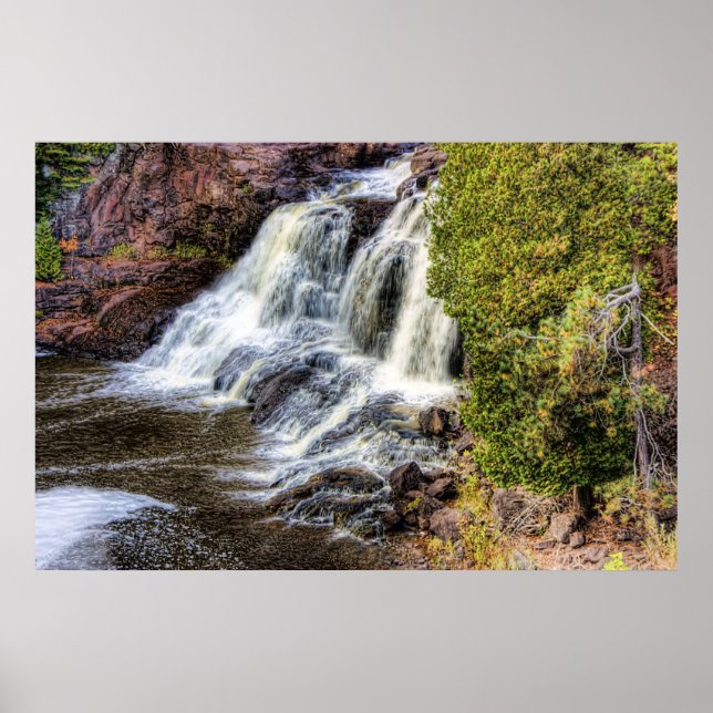 Affiche Upper Falls à Gooseberry (Devant)