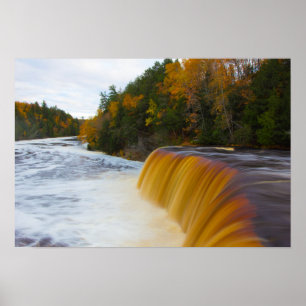 Affiche Upper Tahquamenon Falls, Automne, Michigan