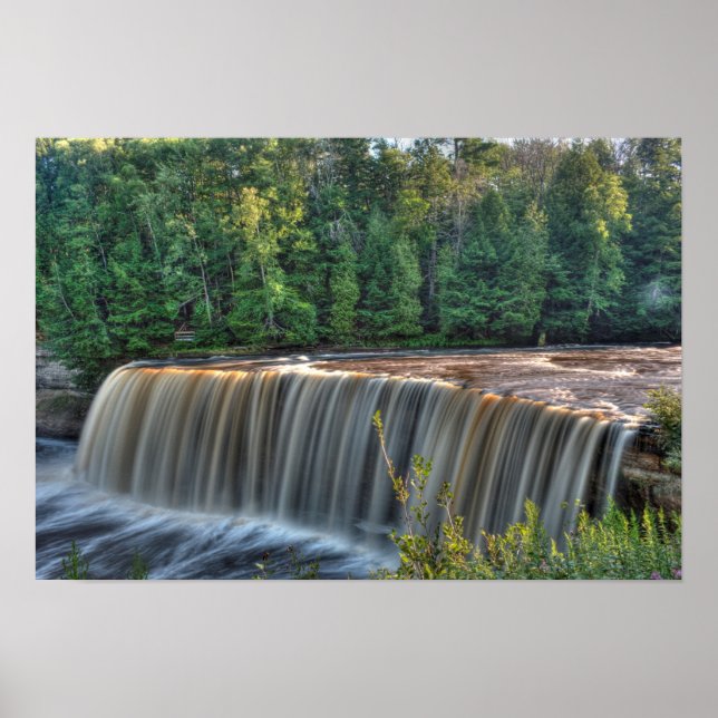 Affiche Upper Tahquamenon Falls, Michigan (Devant)