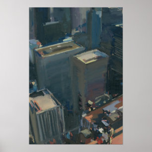 Affiche Uptown regardant vers le bas 2012