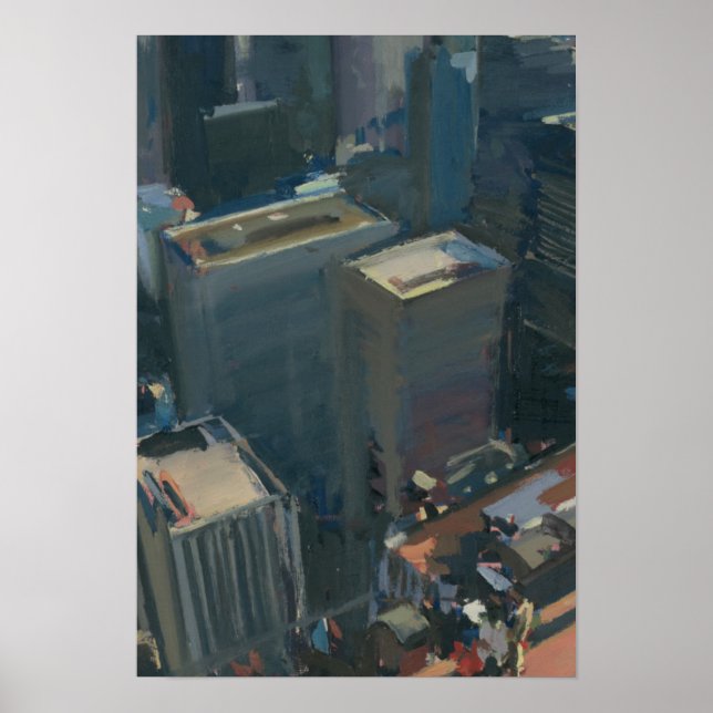 Affiche Uptown regardant vers le bas 2012 (Devant)