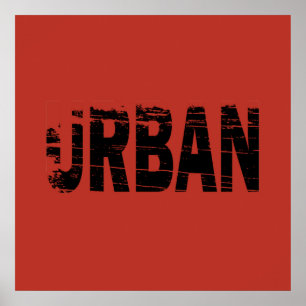 Affiche Urbex Urbanart Explorateur urbain