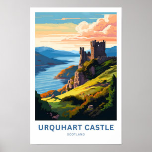 Affiche Urquhart Castle Scotland