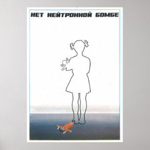 Affiche URSS CCCP Guerre froide Union soviétique Propagati