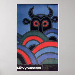 Affiche URSS CCCP Guerre froide Union soviétique Propagati