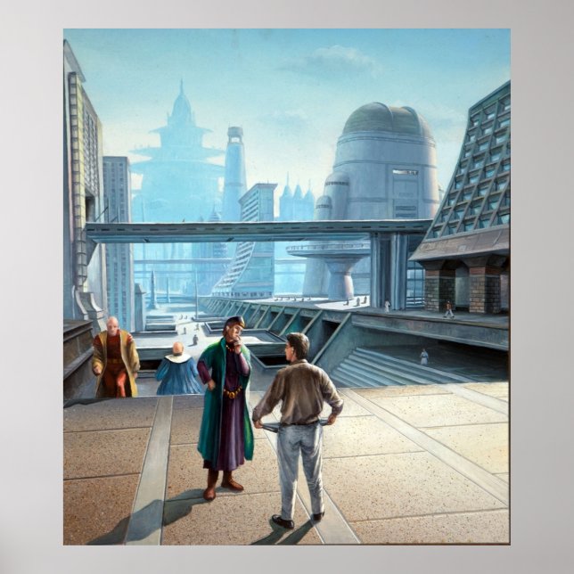 Affiche Ursula Le Guin Les Dépossédés (Devant)