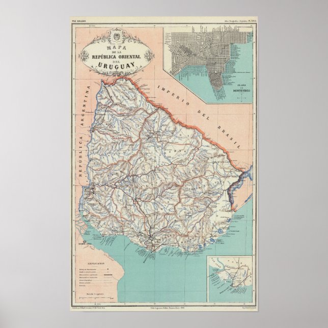 Affiche Uruguay (Devant)
