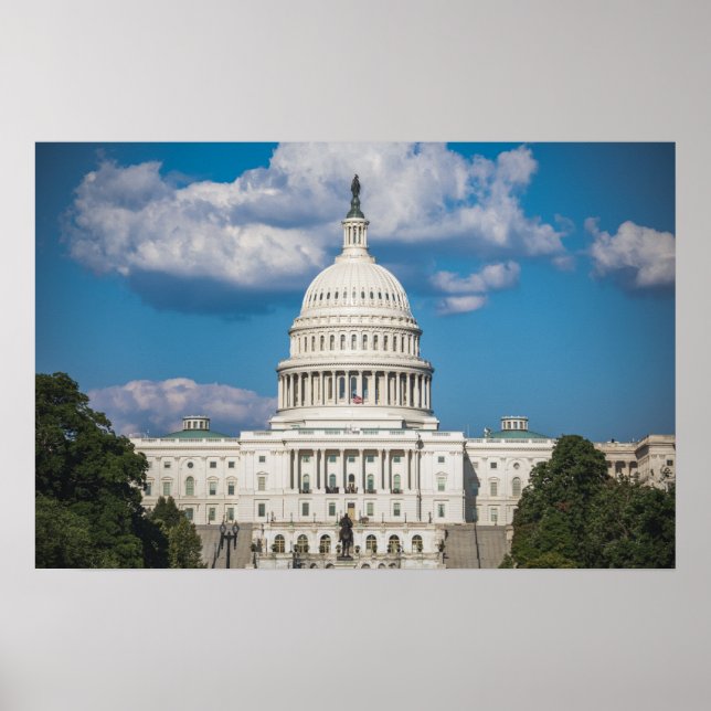 Affiche US Capitol Building (Devant)