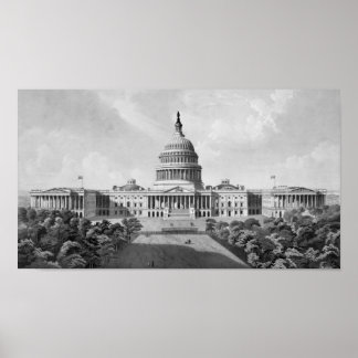 Affiche US Capitol Building