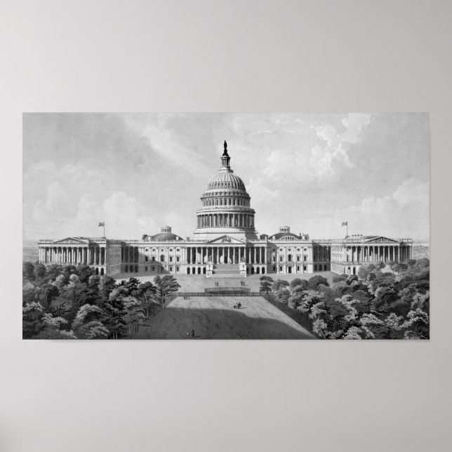 Affiche US Capitol Building (Devant)
