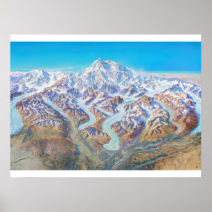 Affiche " USA : 1994/aujourd'hui Alaska - Parc national DE