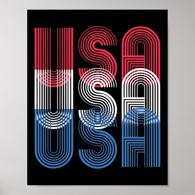 Affiche Usa 4 juillet (Devant)
