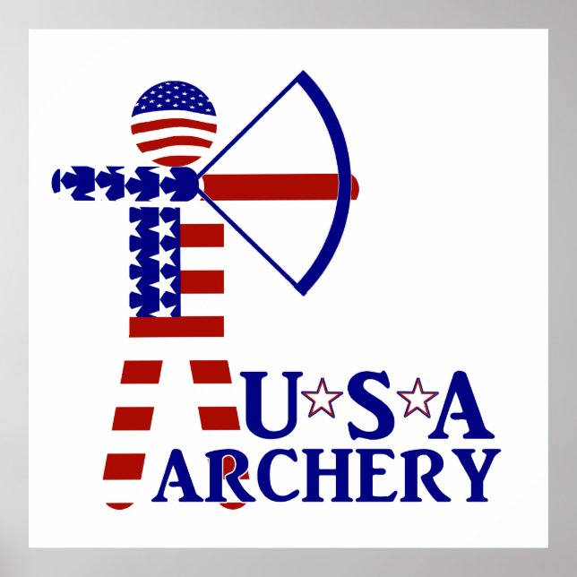 Affiche USA Archery (Devant)
