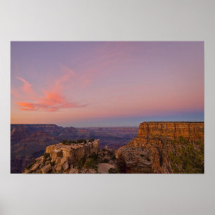 Affiche USA, Arizona, Grand Canyon au coucher du soleil