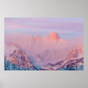 Affiche USA, Californie, Lone Pine.Sunrise