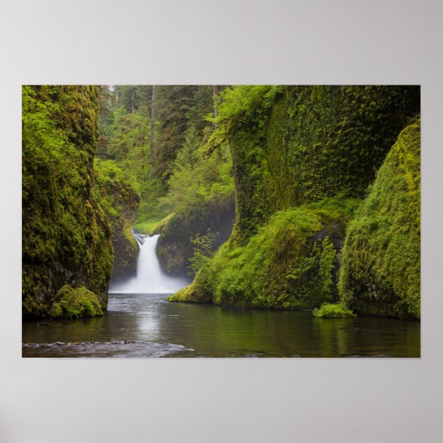 Affiche USA, Eagle Creek, Columbia Gorge, Oregon. 3 (Devant)