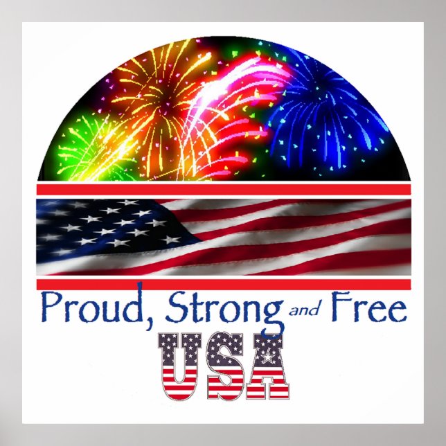 Affiche USA Fort (Devant)